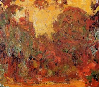 Claude Oscar Monet : The House Seen from the Rose Garden III